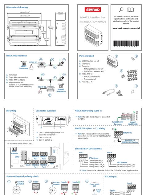 mx612 junction box|MX612 Junction Box Installation Guide .